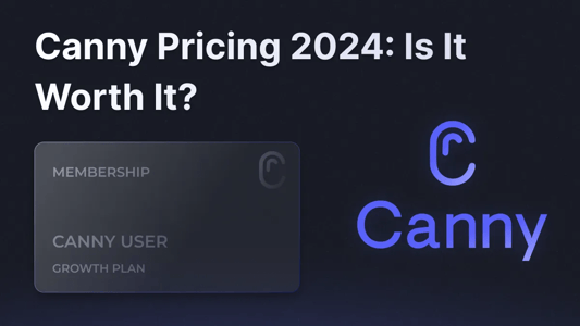 Canny pricing 2024 illustration.