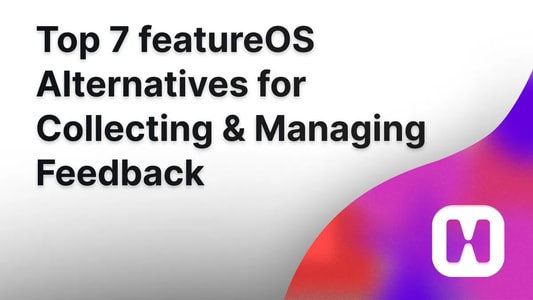 Illustration for the top 7 featureOS alternatives for collecting and managing feedback.