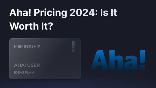 Illustration for the blog about aha! pricing in 2024.