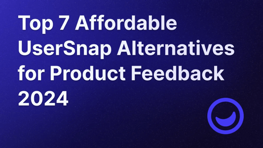 Illustration for Top 7 Affordable UserSnap Alternatives for Product Feedback 2024