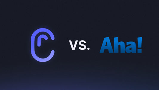 Canny vs. Aha! comparison.