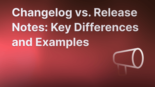 Differences between changelogs and release notes.