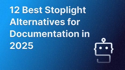 Best Stoplight alternatives for technical documentation and help center.