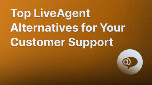 Best LiveAgent competitors and alternatives.
