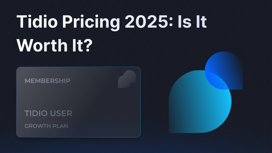 Tidio pricing overview and analysis 2025.