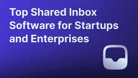 Shared inbox software illustration.