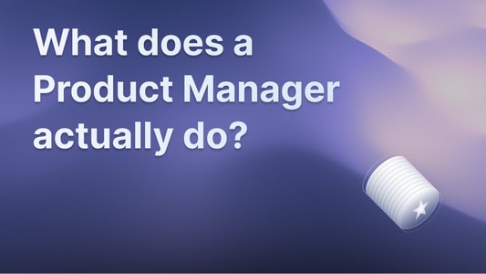 What does a product manager do? Role of a product manager.