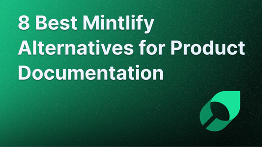 Mintlify alternatives 2025.