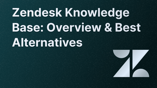 Zendesk knowledge base review and best alternatives.