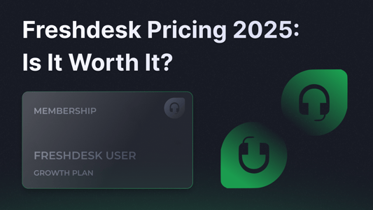 Freshdesk pricing overview and review.