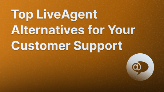 Best LiveAgent competitors and alternatives.
