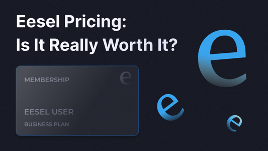 Eesel pricing review 2026.
