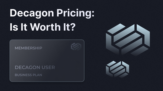 Decagon pricing 2026 illustration