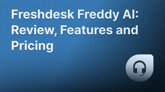 Freshdesk Freddy AI review and comparison.