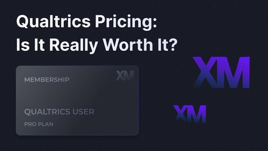Qualtrics pricing review.