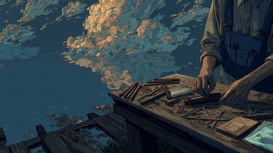 Illustration of a support agent working at a desk, representing the customer service skills every support team needs in 2026.