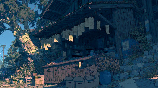 Rustic support counter covered with hanging notes, representing Crisp’s customer messaging and support platform.