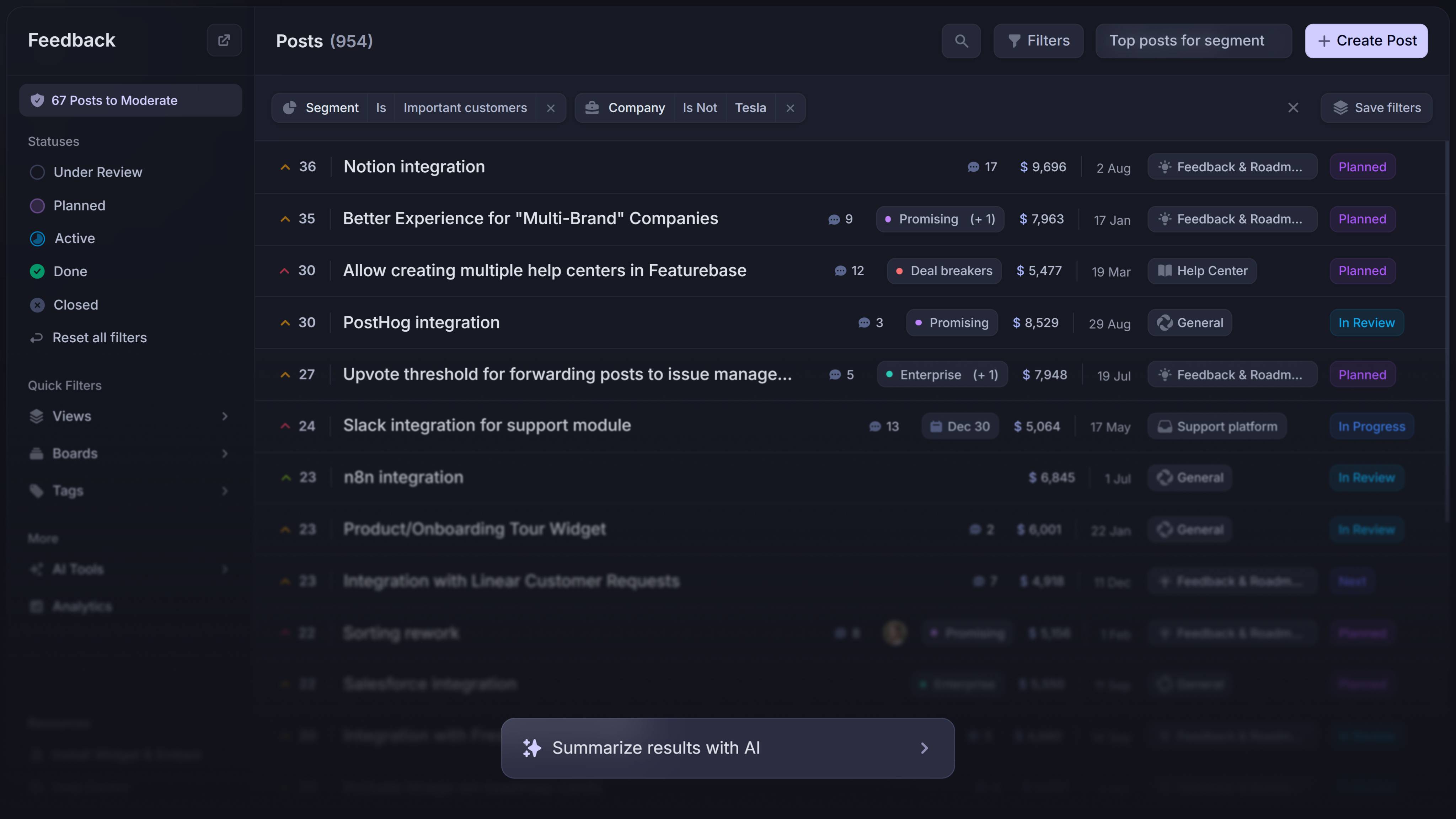 Prioritize by revenue